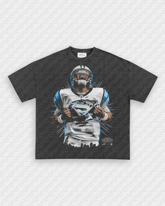 CAM NEWTON - SUPERMAN TEE - VIP - GAME CHANGERS - GAME CHANGERS GRAPHIC TEE
