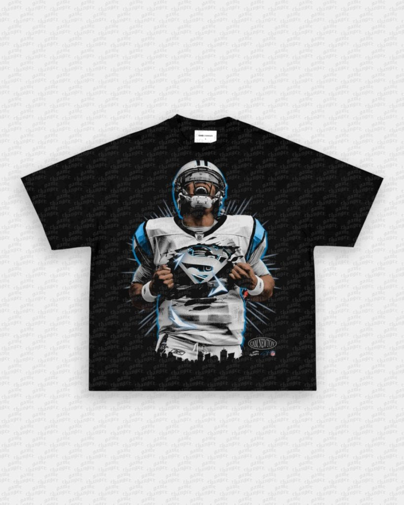 CAM NEWTON - SUPERMAN TEE - VIP - GAME CHANGERS - GAME CHANGERS GRAPHIC TEE