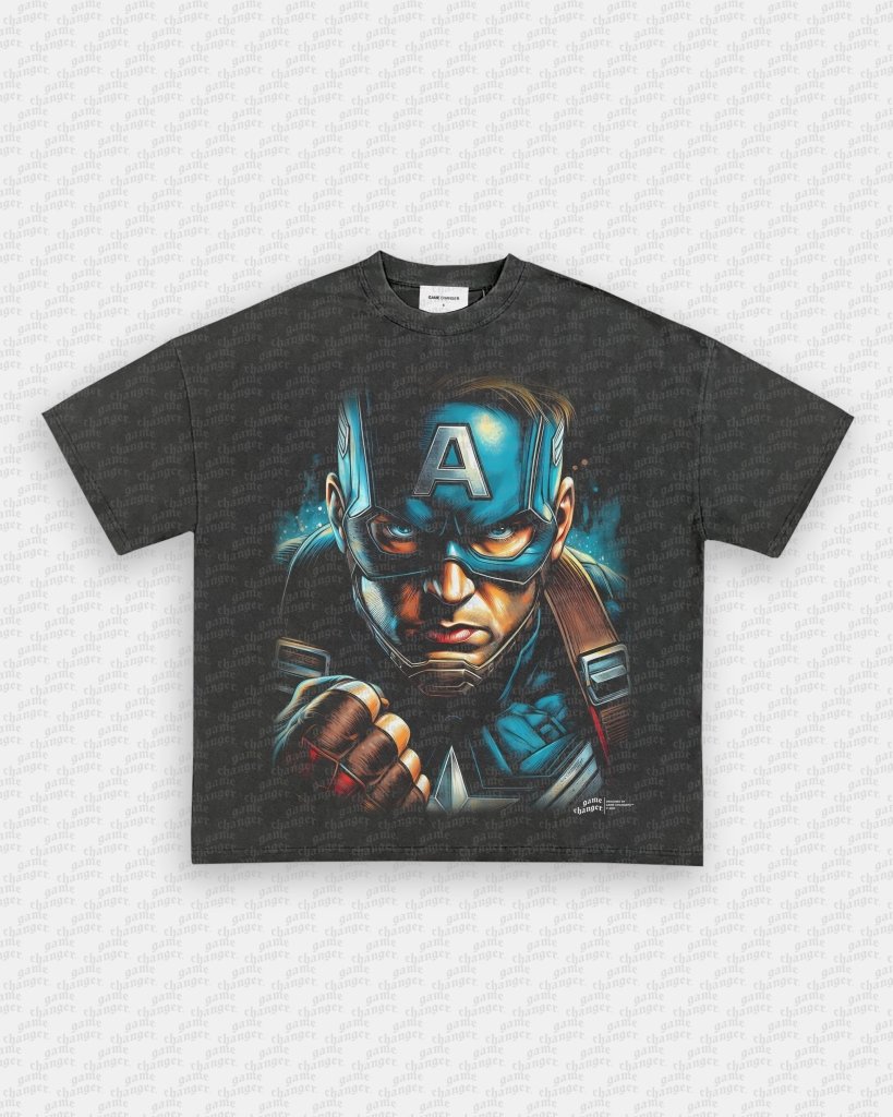CAPTAIN AMERICA V4 TEE - VIP - GAME CHANGERS TEE