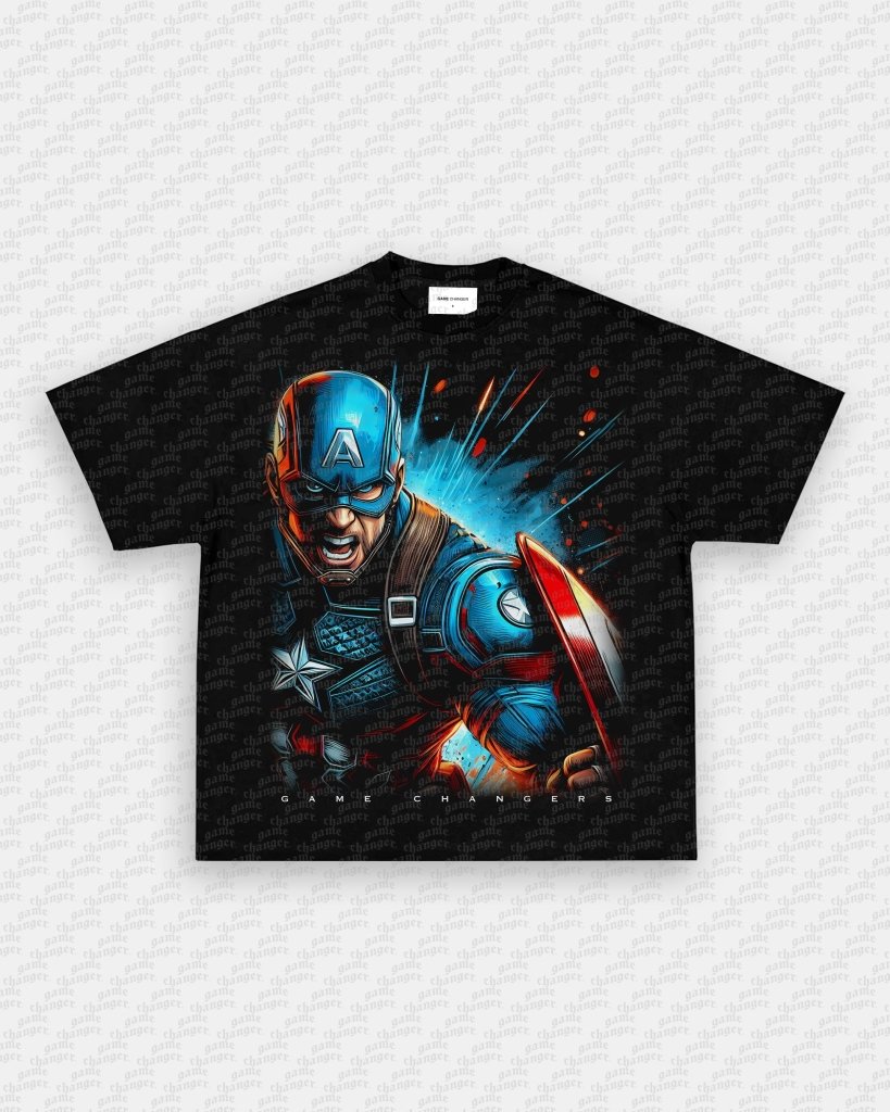 CAPTAIN AMERICA V5 TEE - VIP - GAME CHANGERS TEE