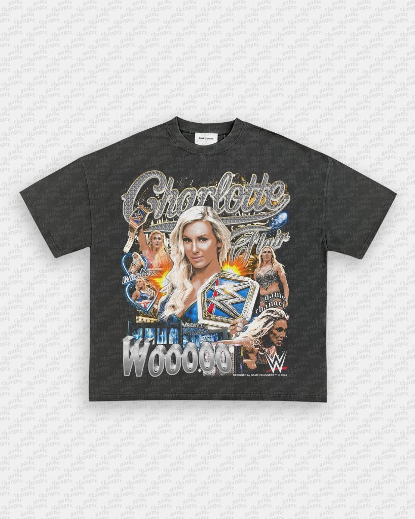 CHARLOTTE FLAIR TEE - VIP - GAME CHANGERS TEE