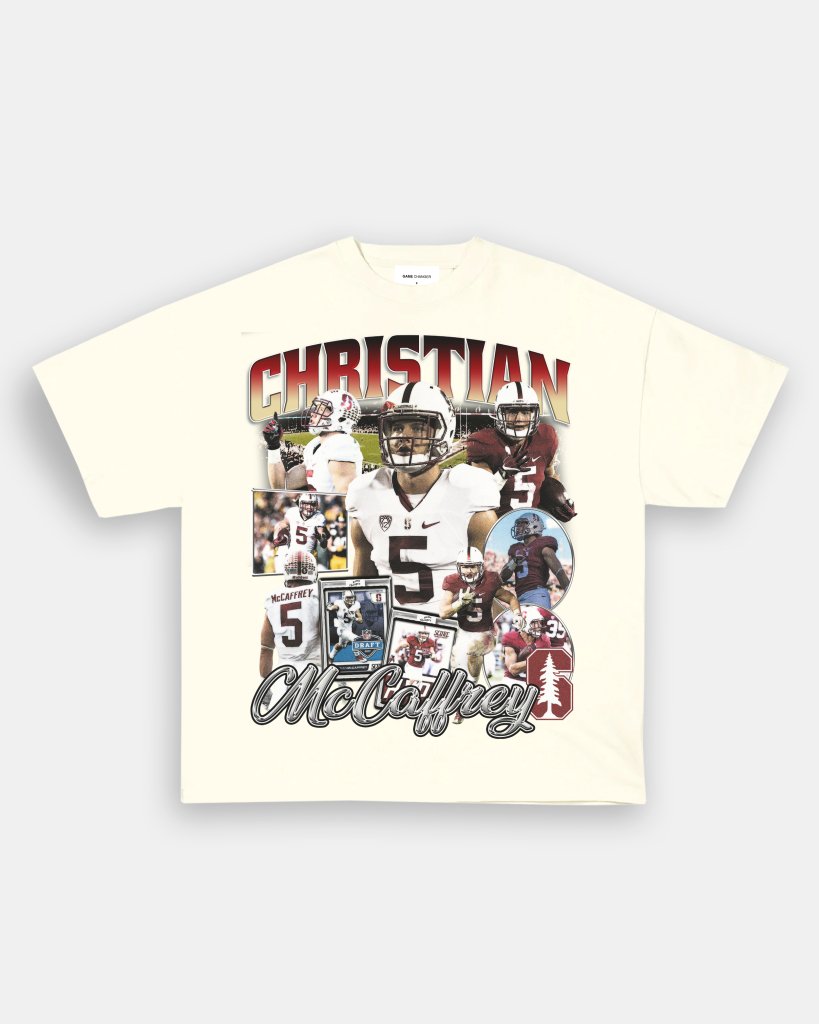 CHRISTIAN MCCAFFREY - STANFORD TEE - VIP - GAME CHANGERS TEE