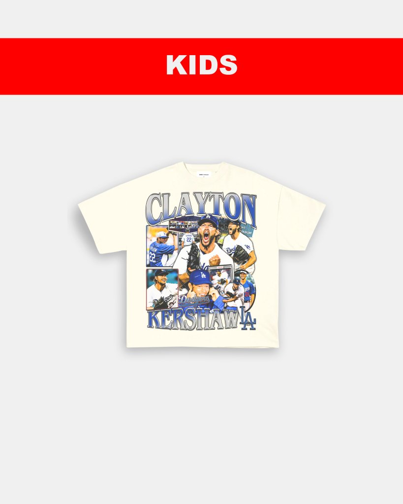 CLAYTON KERSHAW - KIDS TEE - VIP - GAME CHANGERS TEE