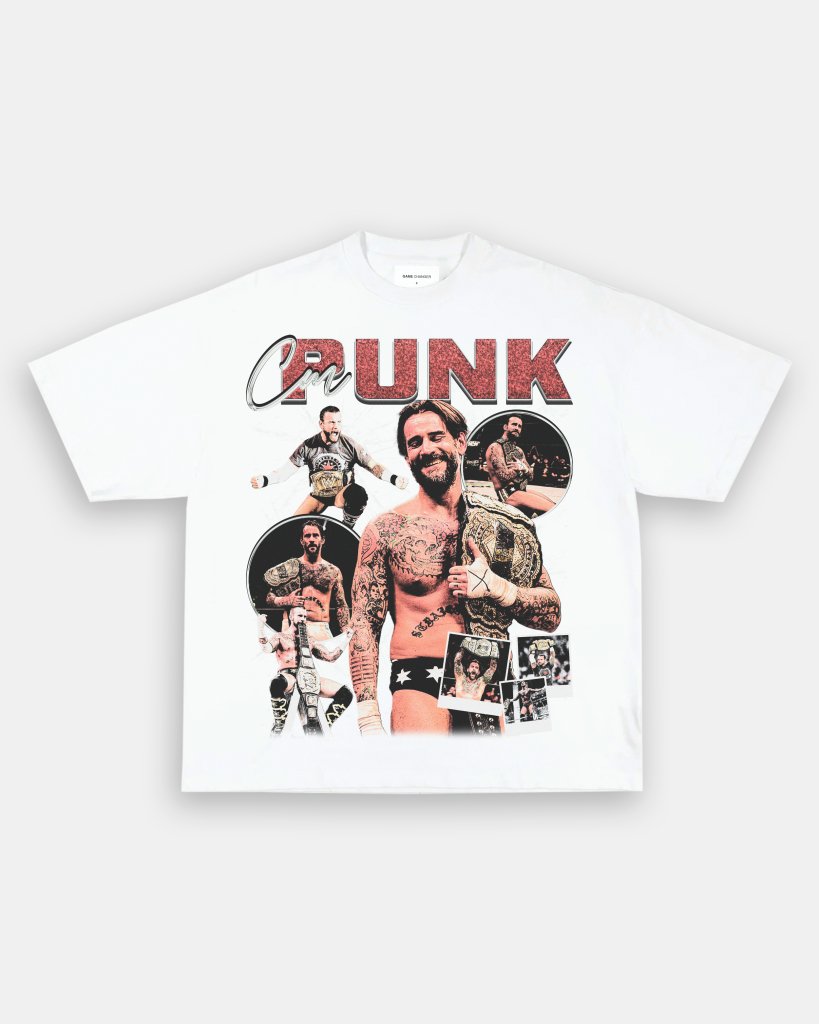CM PUNK TEE - VIP - GAME CHANGERS TEE