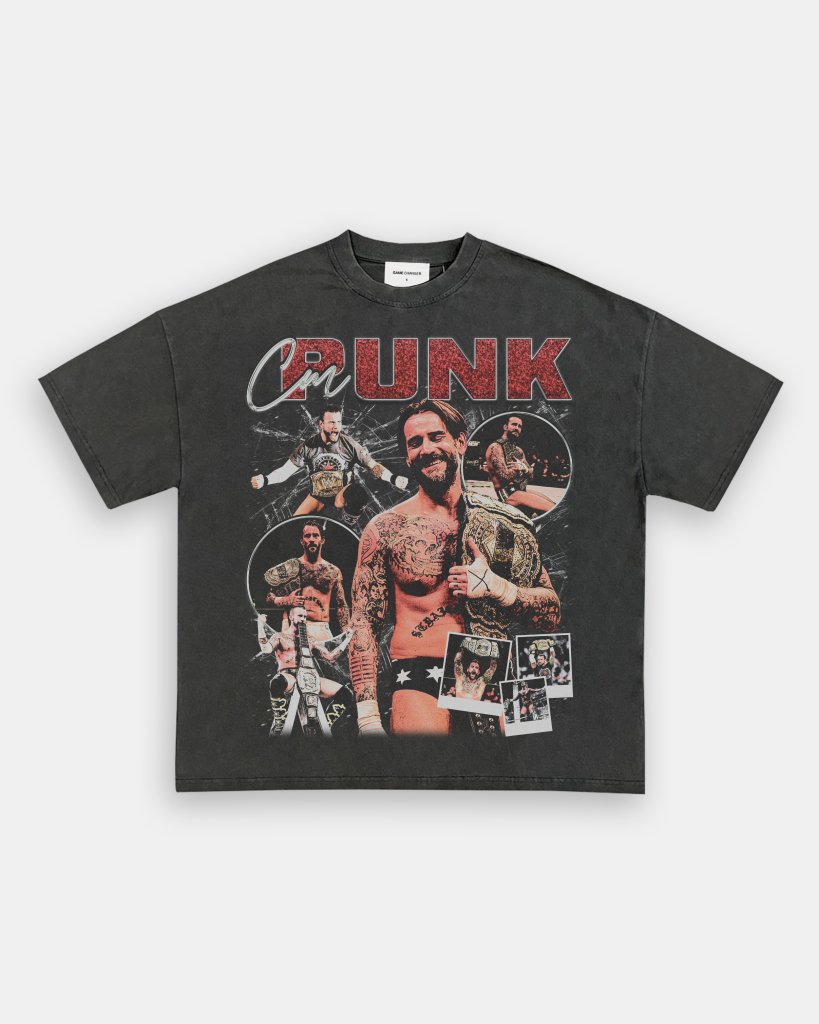 CM PUNK TEE - VIP - GAME CHANGERS TEE