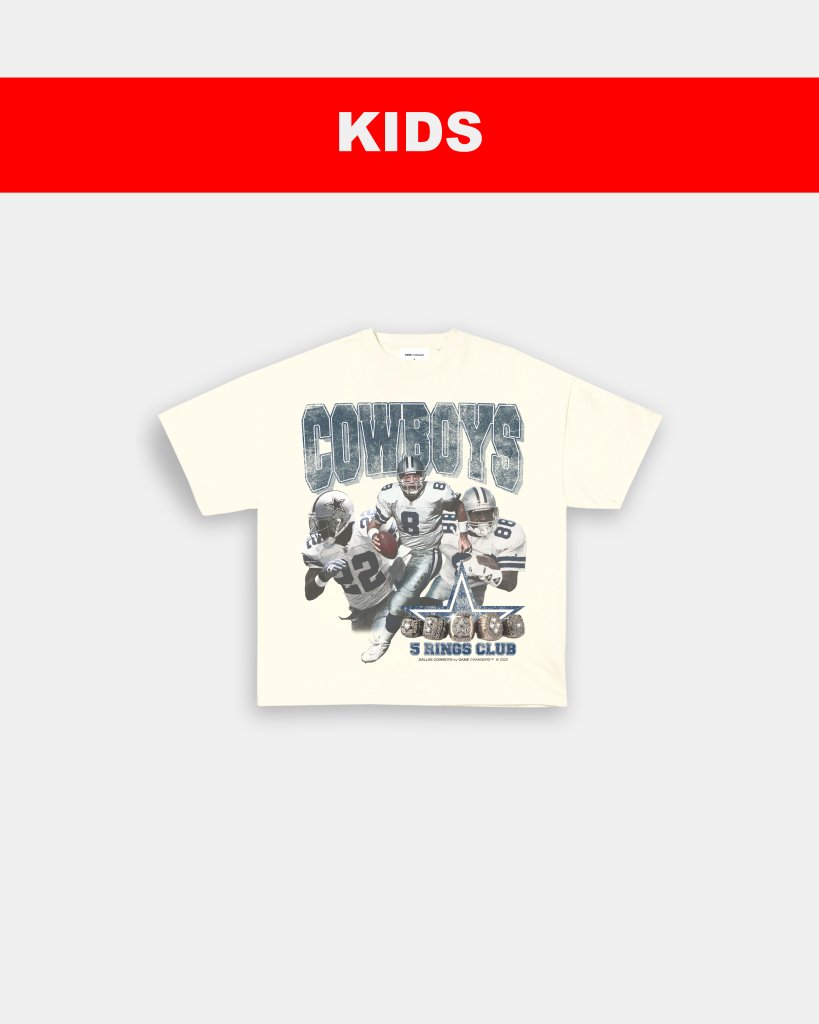 COWBOYS - KIDS TEE - VIP - GAME CHANGERS TEE