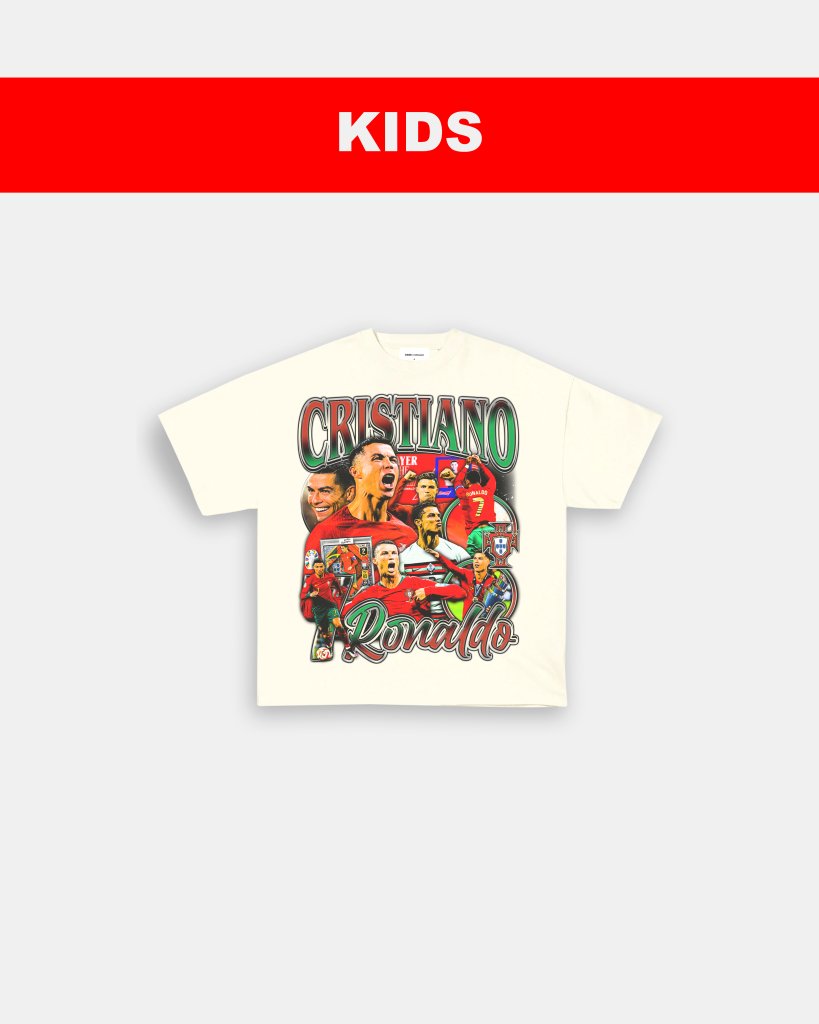 CRISTIANO RONALDO - KIDS TEE - VIP - GAME CHANGERS TEE