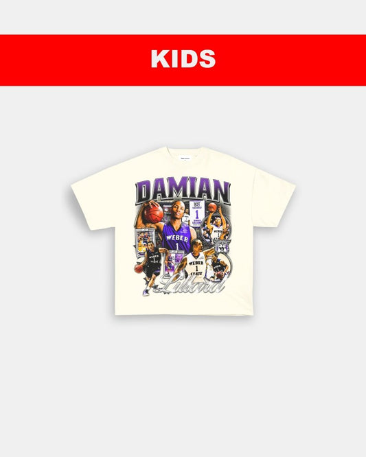 DAMIAN LILLARD - WEBER ST - KIDS TEE - VIP - GAME CHANGERS TEE