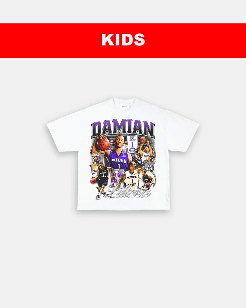 DAMIAN LILLARD - WEBER ST - KIDS TEE - VIP - GAME CHANGERS TEE