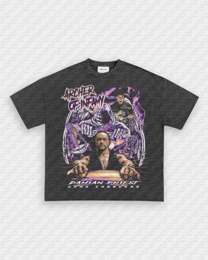 DAMIAN PRIEST V2 TEE - VIP - GAME CHANGERS - GAME CHANGERS GRAPHIC TEE
