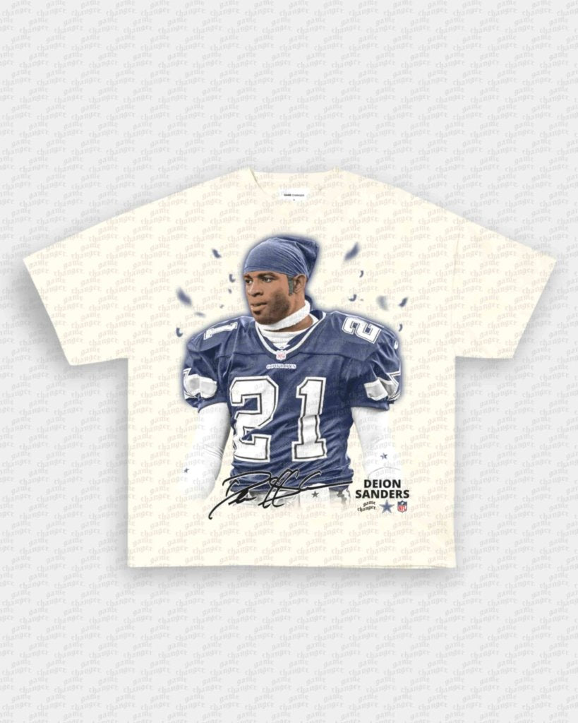 DEION COWBOYS V2 TEE - VIP - GAME CHANGERS - GAME CHANGERS GRAPHIC TEE