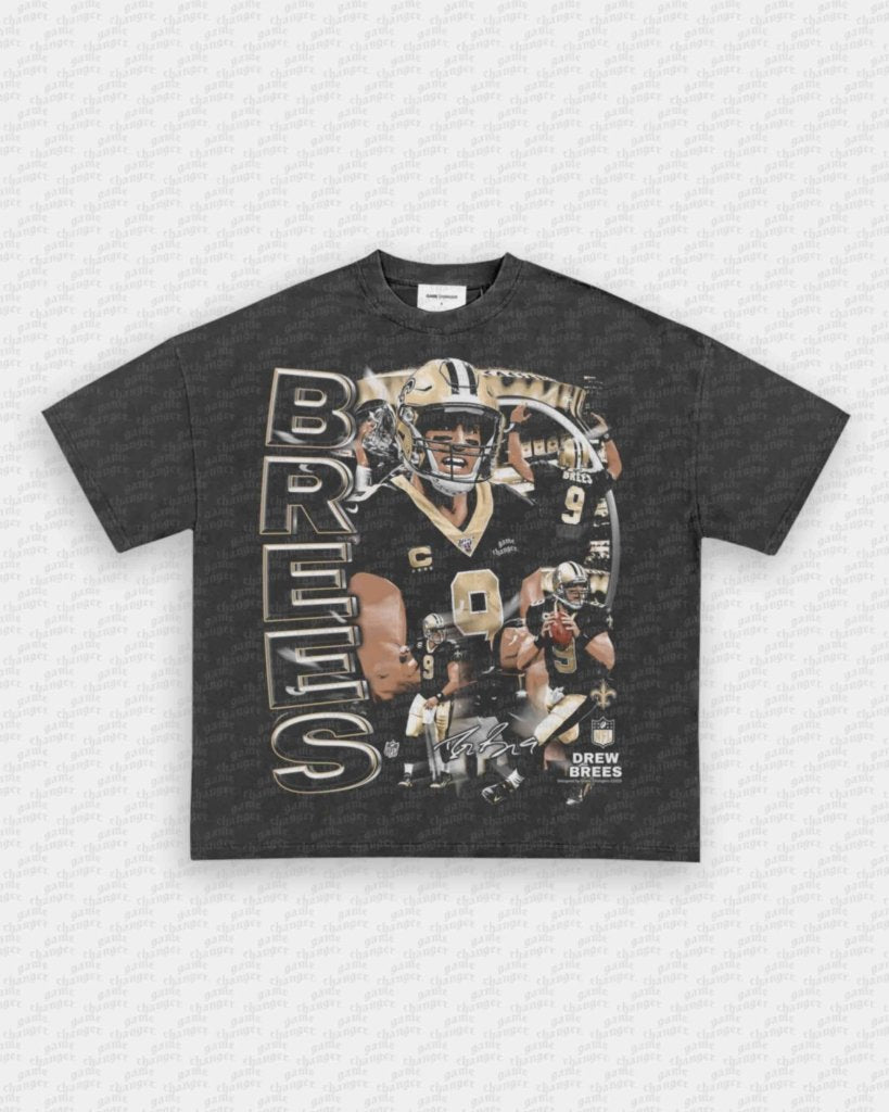 DREW BREES V2 TEE - VIP - GAME CHANGERS - GAME CHANGERS GRAPHIC TEE