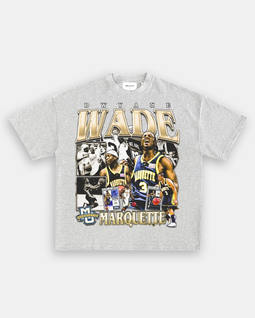 DWYANE WADE - MARQUETTE TEE - VIP - GAME CHANGERS TEE