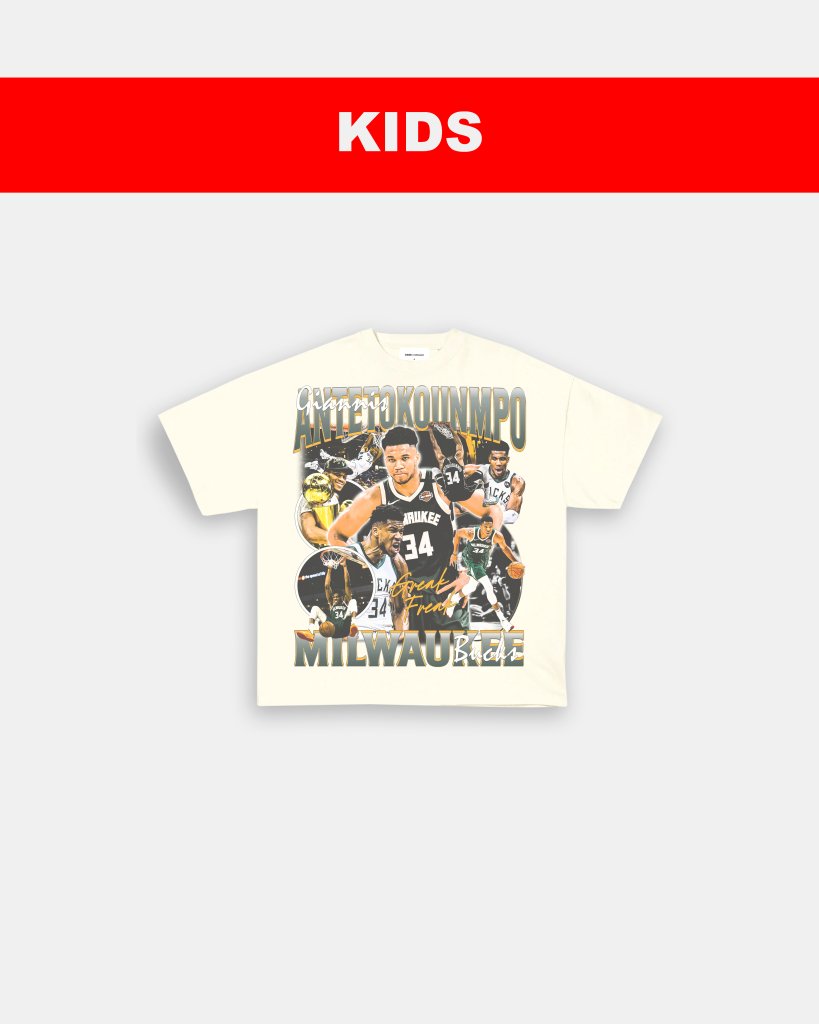 GIANNIS ANTETOKOUNMPO - KIDS TEE - VIP - GAME CHANGERS TEE
