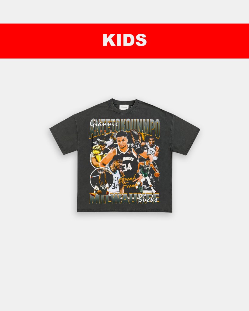 GIANNIS ANTETOKOUNMPO - KIDS TEE - VIP - GAME CHANGERS TEE