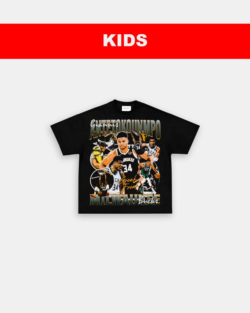 GIANNIS ANTETOKOUNMPO - KIDS TEE - VIP - GAME CHANGERS TEE