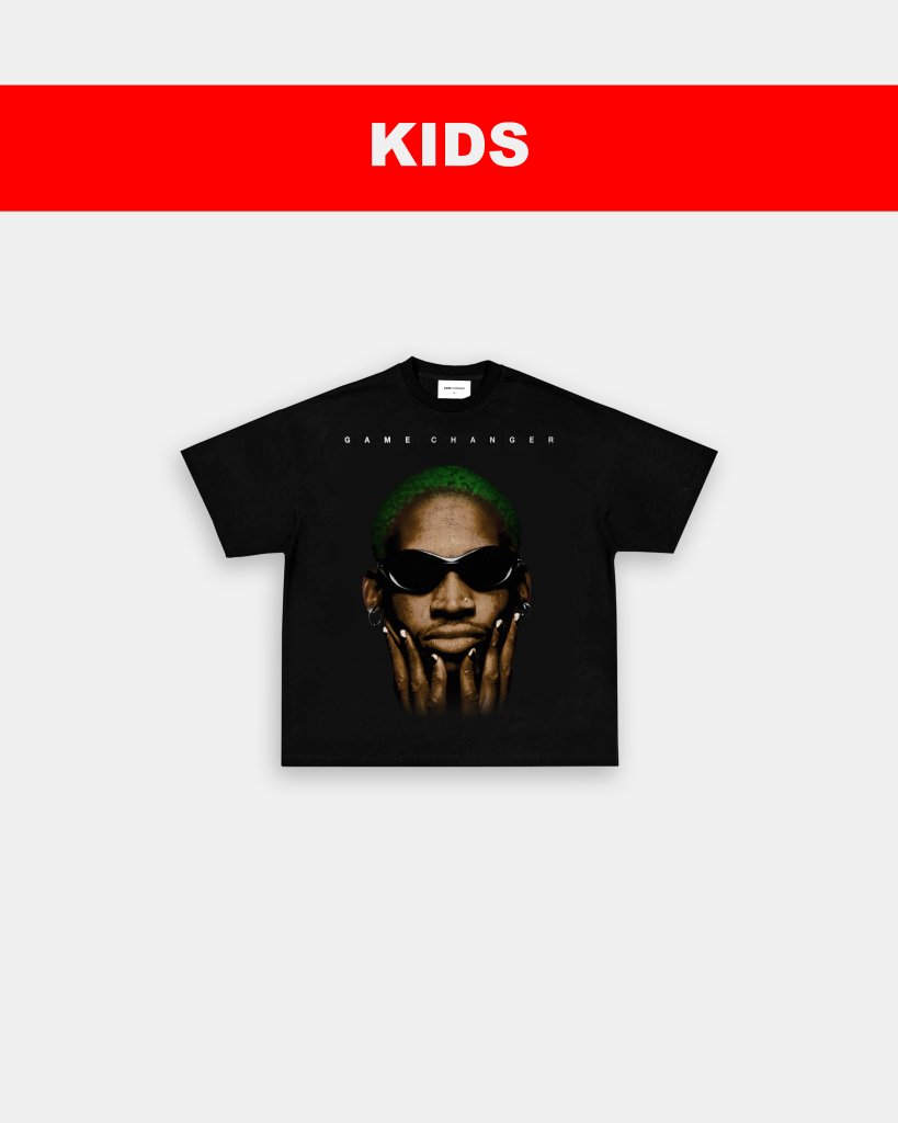 GREEN RODMAN MOCKS - KIDS TEE - VIP - GAME CHANGERS TEE