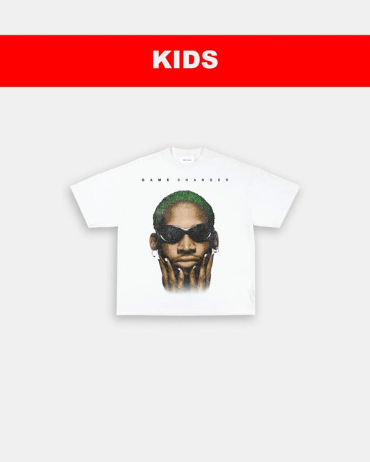 GREEN RODMAN MOCKS - KIDS TEE - VIP - GAME CHANGERS TEE