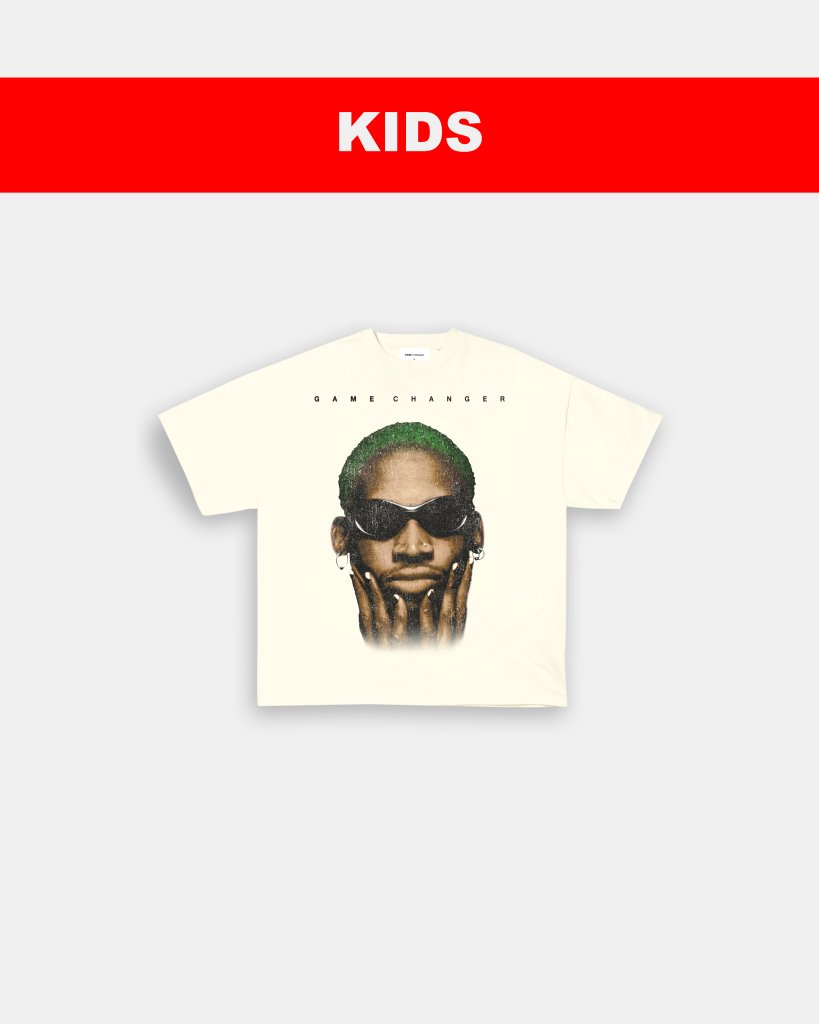 GREEN RODMAN MOCKS - KIDS TEE - VIP - GAME CHANGERS TEE
