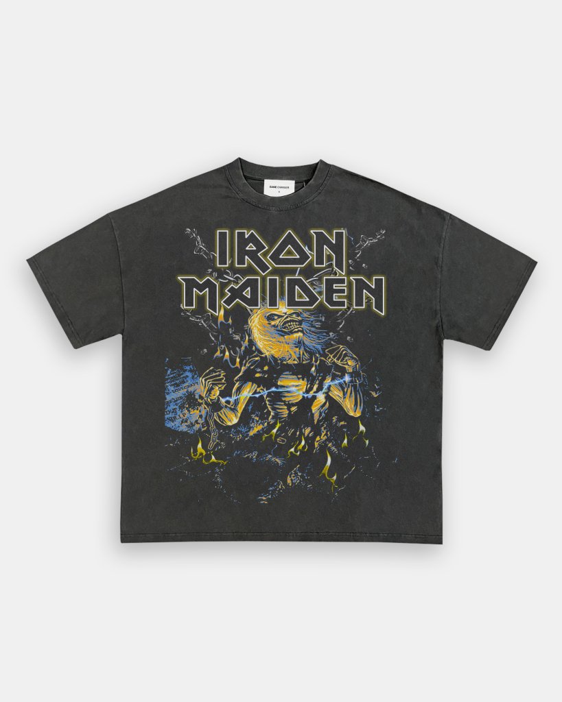 IRON MAIDEN CHAINS TEE - VIP - GAME CHANGERS - GAME CHANGERS GRAPHIC TEE