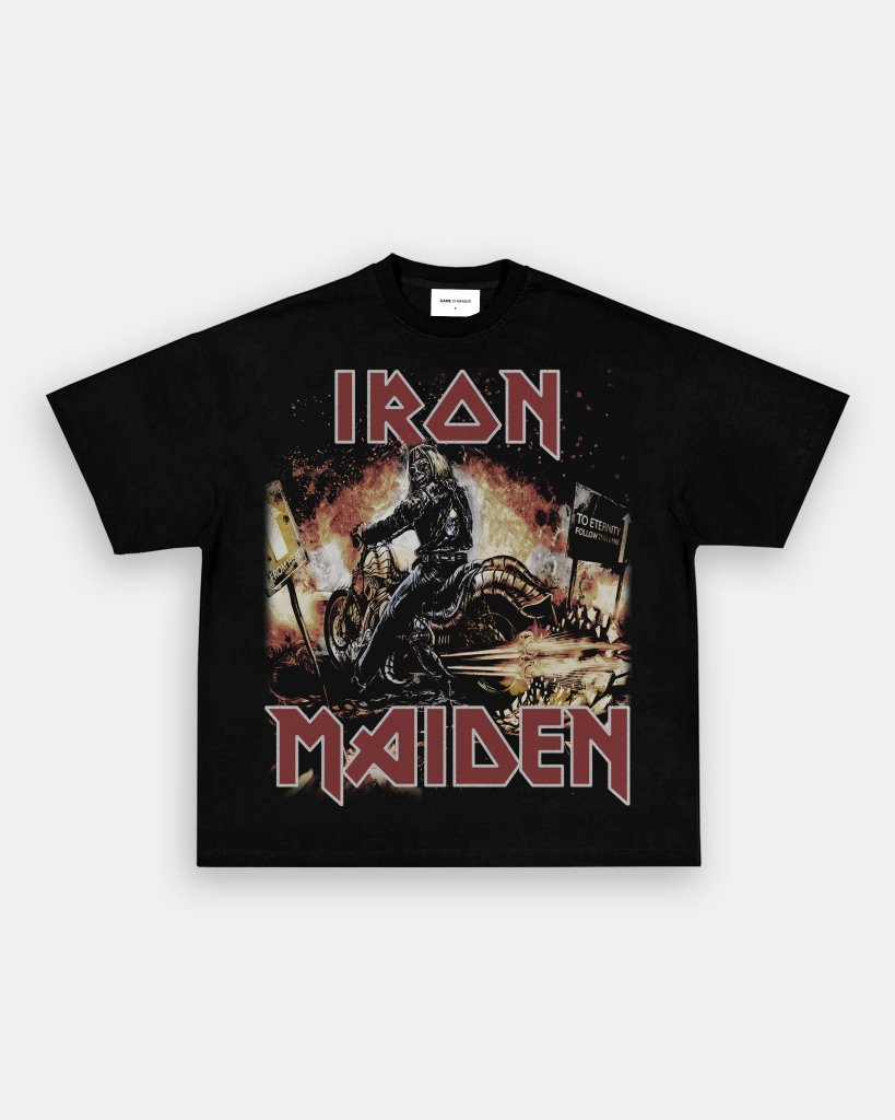 IRON MAIDEN MOTO TEE - VIP - GAME CHANGERS - GAME CHANGERS GRAPHIC TEE