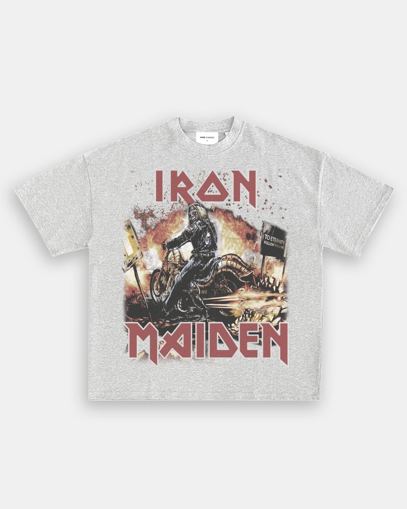 IRON MAIDEN MOTO TEE - VIP - GAME CHANGERS - GAME CHANGERS GRAPHIC TEE