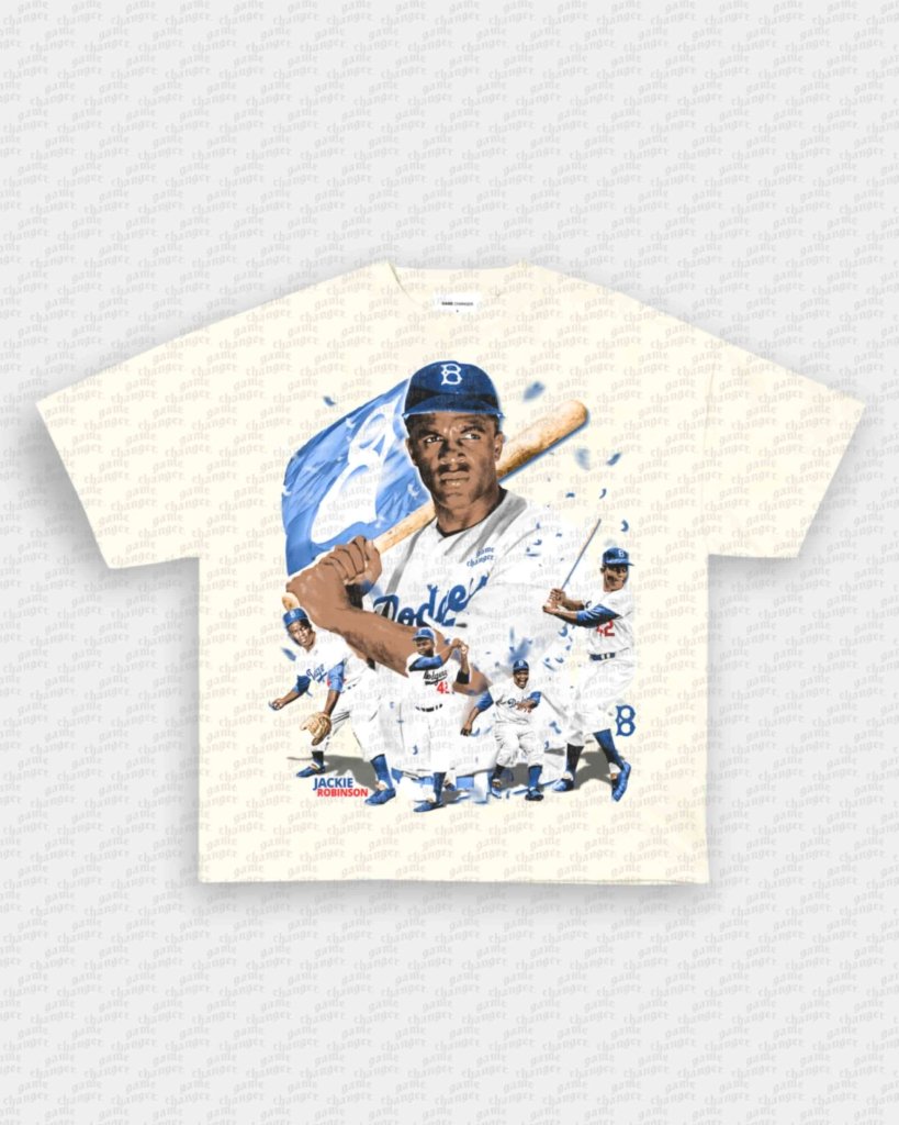 JACKIE ROBINSON V3 TEE - VIP - GAME CHANGERS - GAME CHANGERS GRAPHIC TEE