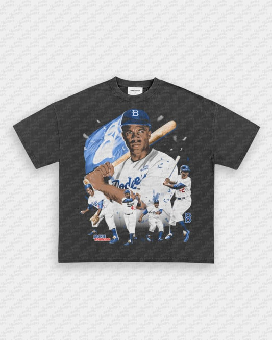 JACKIE ROBINSON V3 TEE - VIP - GAME CHANGERS - GAME CHANGERS GRAPHIC TEE