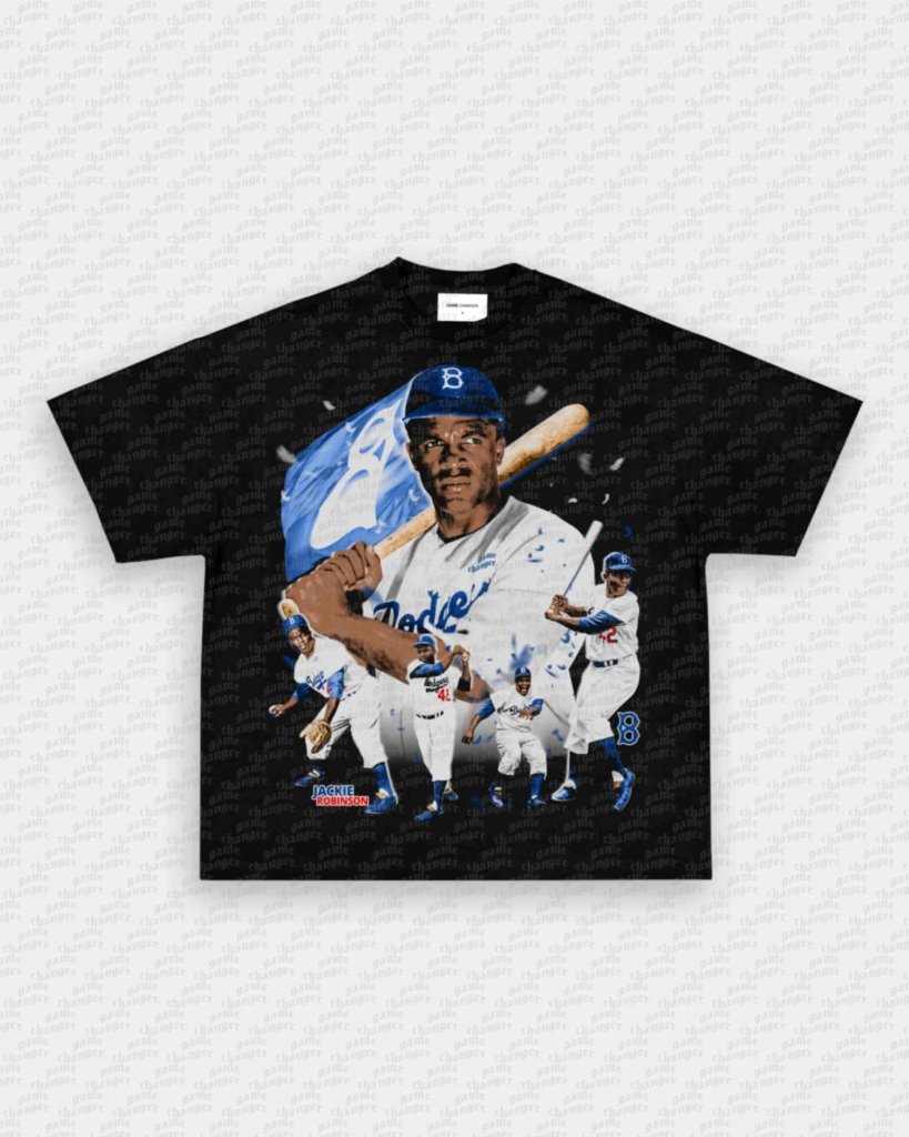 JACKIE ROBINSON V3 TEE - VIP - GAME CHANGERS - GAME CHANGERS GRAPHIC TEE