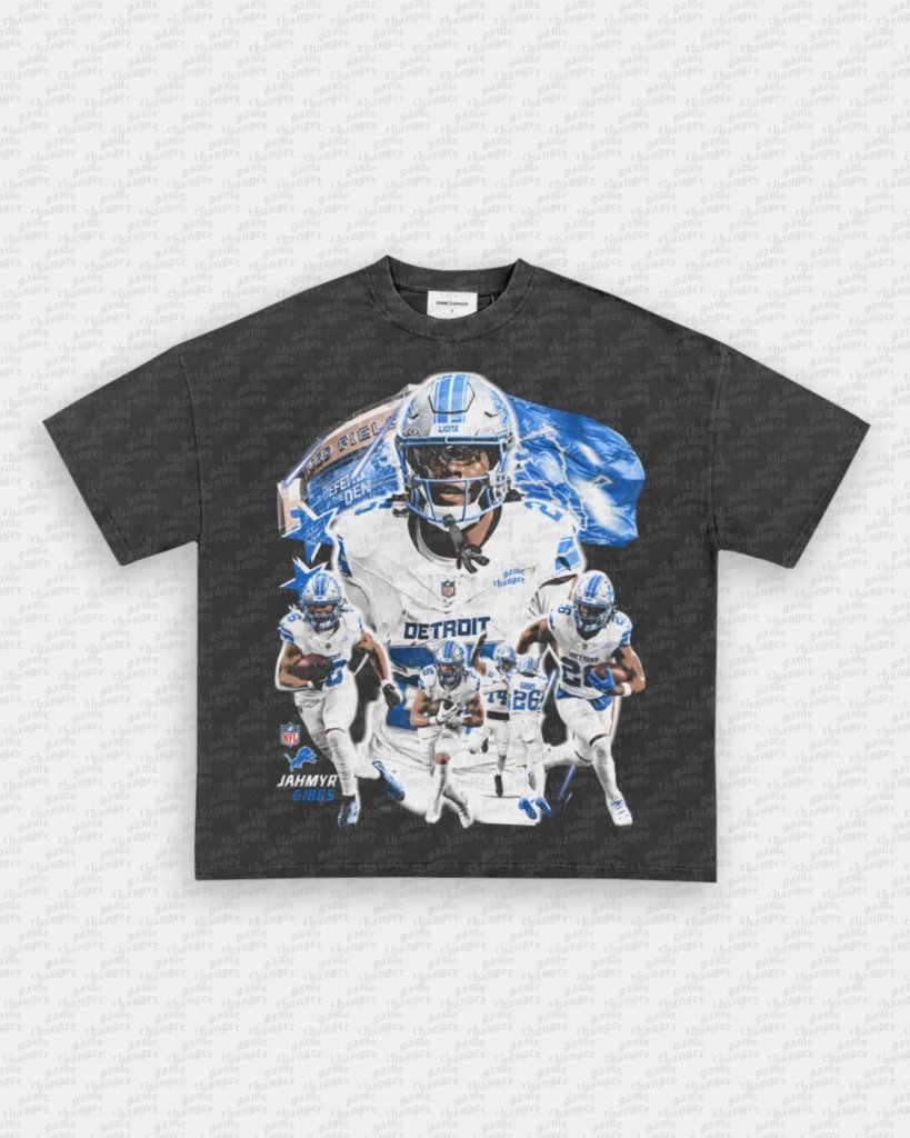 JAHMYR GIBBS V2 TEE - VIP - GAME CHANGERS - GAME CHANGERS GRAPHIC TEE