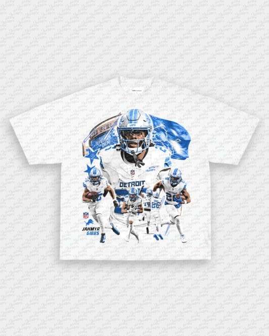 JAHMYR GIBBS V2 TEE - VIP - GAME CHANGERS - GAME CHANGERS GRAPHIC TEE