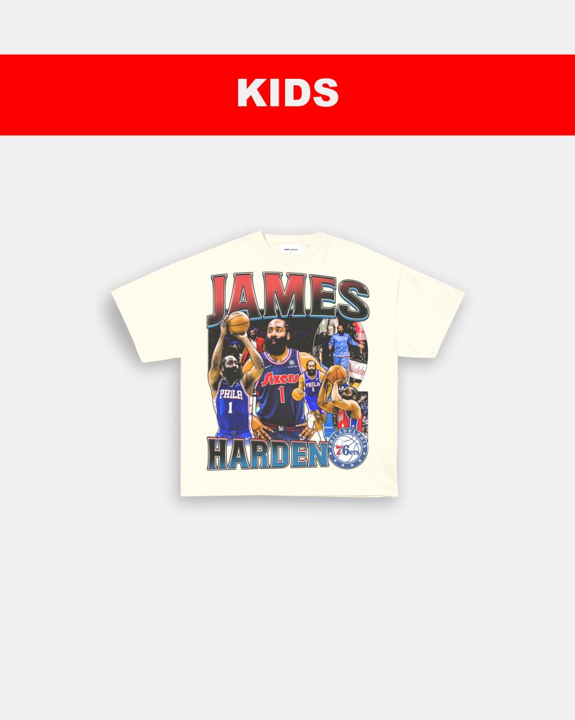 JAMES HARDEN SIXERS - KIDS TEE - VIP - GAME CHANGERS TEE