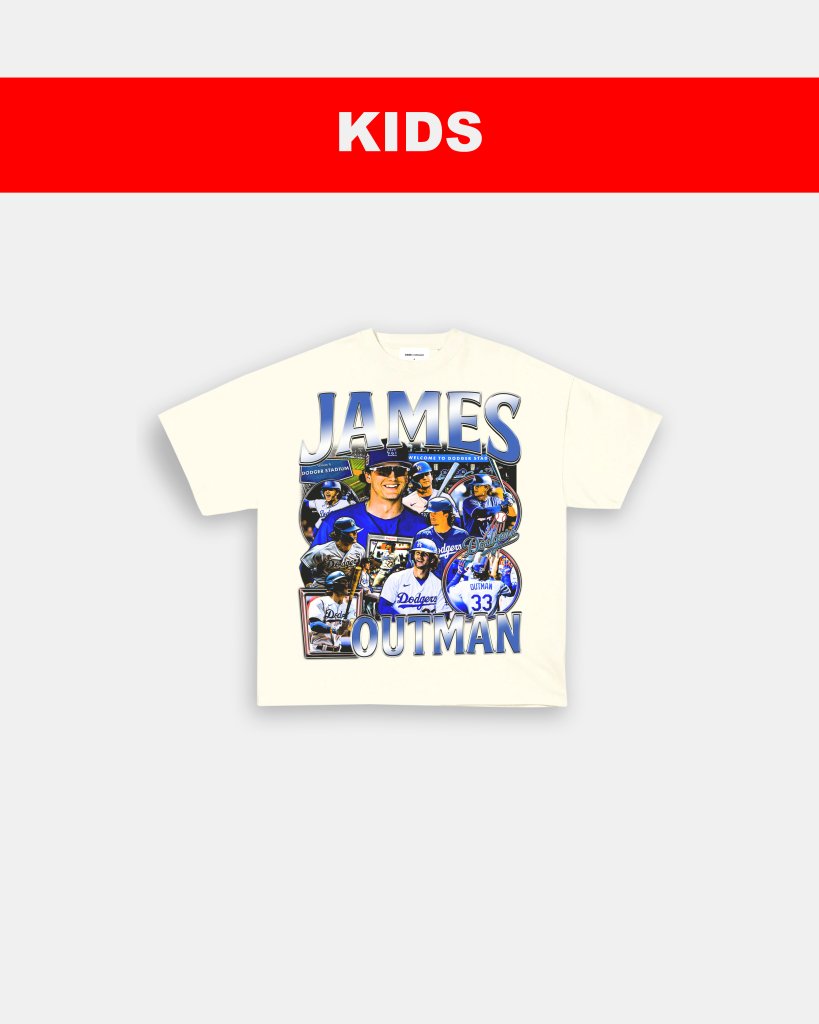 JAMES OUTMAN - KIDS TEE - VIP - GAME CHANGERS TEE