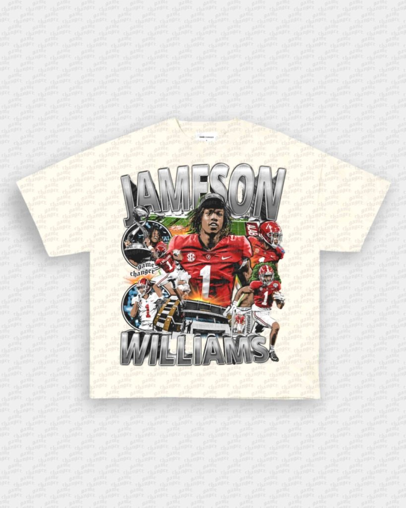 JAMESON WILLIAMS - ALABAMA TEE - VIP - GAME CHANGERS - GAME CHANGERS GRAPHIC TEE