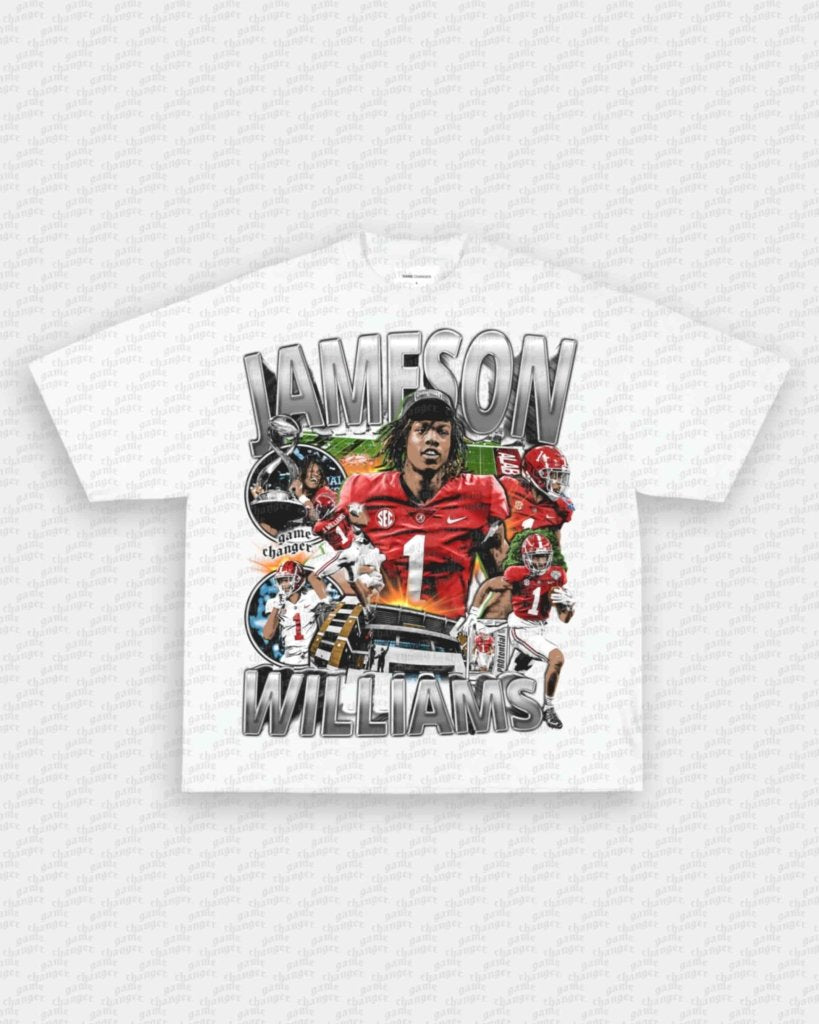 JAMESON WILLIAMS - ALABAMA TEE - VIP - GAME CHANGERS - GAME CHANGERS GRAPHIC TEE