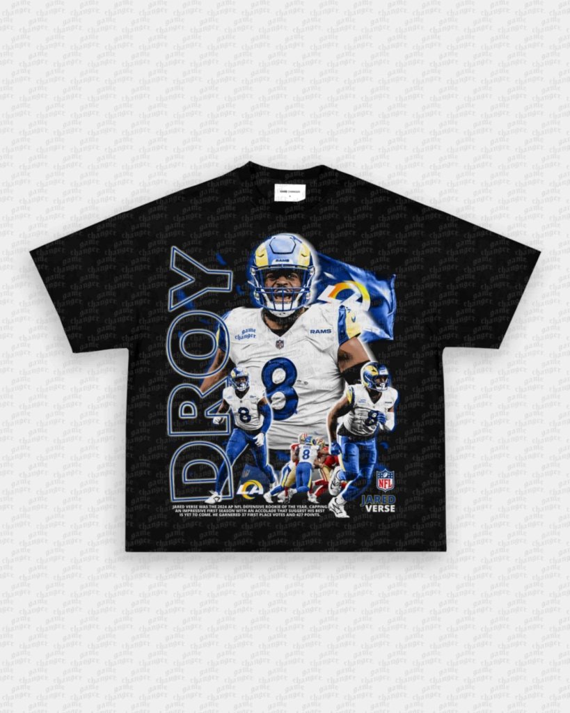 JARED VERSE - DROY TEE - VIP - GAME CHANGERS - GAME CHANGERS GRAPHIC TEE