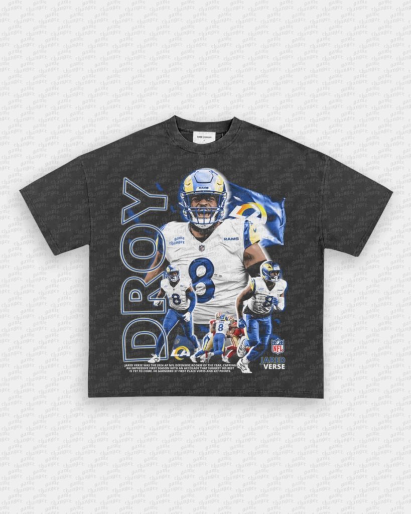 JARED VERSE - DROY TEE - VIP - GAME CHANGERS - GAME CHANGERS GRAPHIC TEE