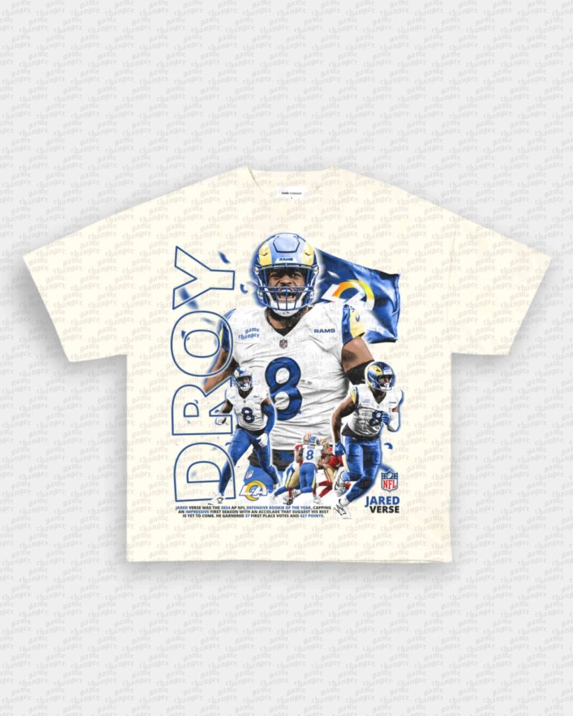 JARED VERSE - DROY TEE - VIP - GAME CHANGERS - GAME CHANGERS GRAPHIC TEE