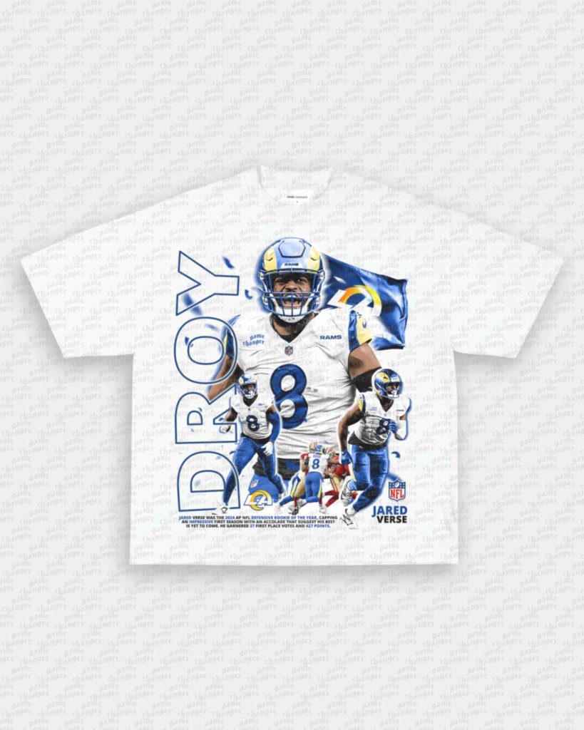 JARED VERSE - DROY TEE - VIP - GAME CHANGERS - GAME CHANGERS GRAPHIC TEE