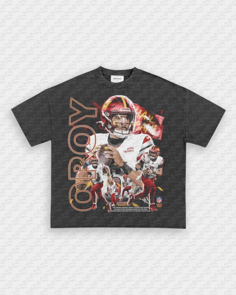 JAYDEN DANIELS - OROY TEE - VIP - GAME CHANGERS - GAME CHANGERS GRAPHIC TEE