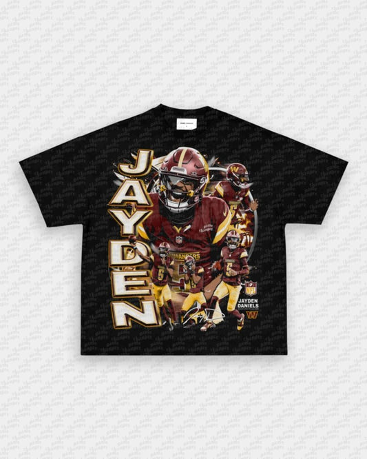 JAYDEN DANIELS V5 TEE - VIP - GAME CHANGERS - GAME CHANGERS GRAPHIC TEE