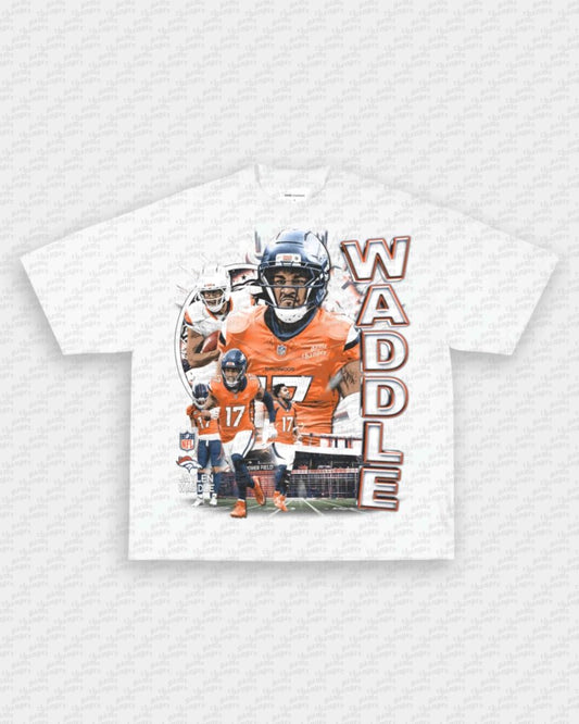 JAYLEN WADDLE - BRONCOS TEE - VIP - GAME CHANGERS - GAME CHANGERS GRAPHIC TEE
