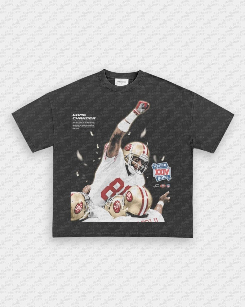 JERRY RICE V2 TEE - VIP - GAME CHANGERS - GAME CHANGERS GRAPHIC TEE