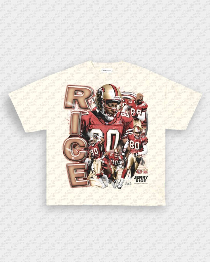 JERRY RICE V3 TEE - VIP - GAME CHANGERS - GAME CHANGERS GRAPHIC TEE