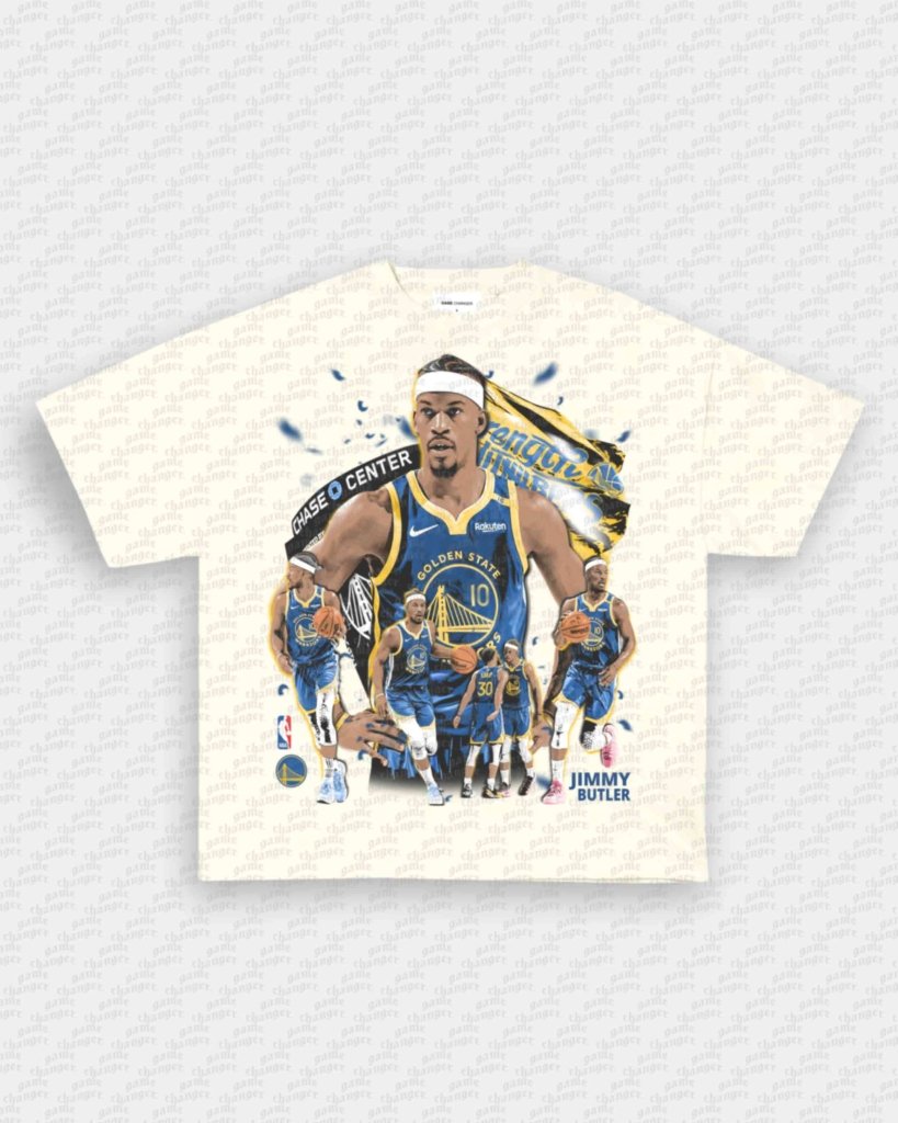 JIMMY BUTLER - WARRIORS TEE - VIP - GAME CHANGERS - GAME CHANGERS GRAPHIC TEE