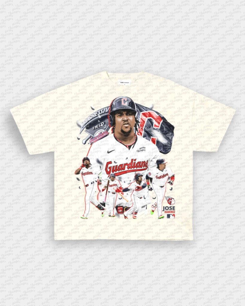 JOSE RAMIREZ V2 TEE - VIP - GAME CHANGERS - GAME CHANGERS GRAPHIC TEE