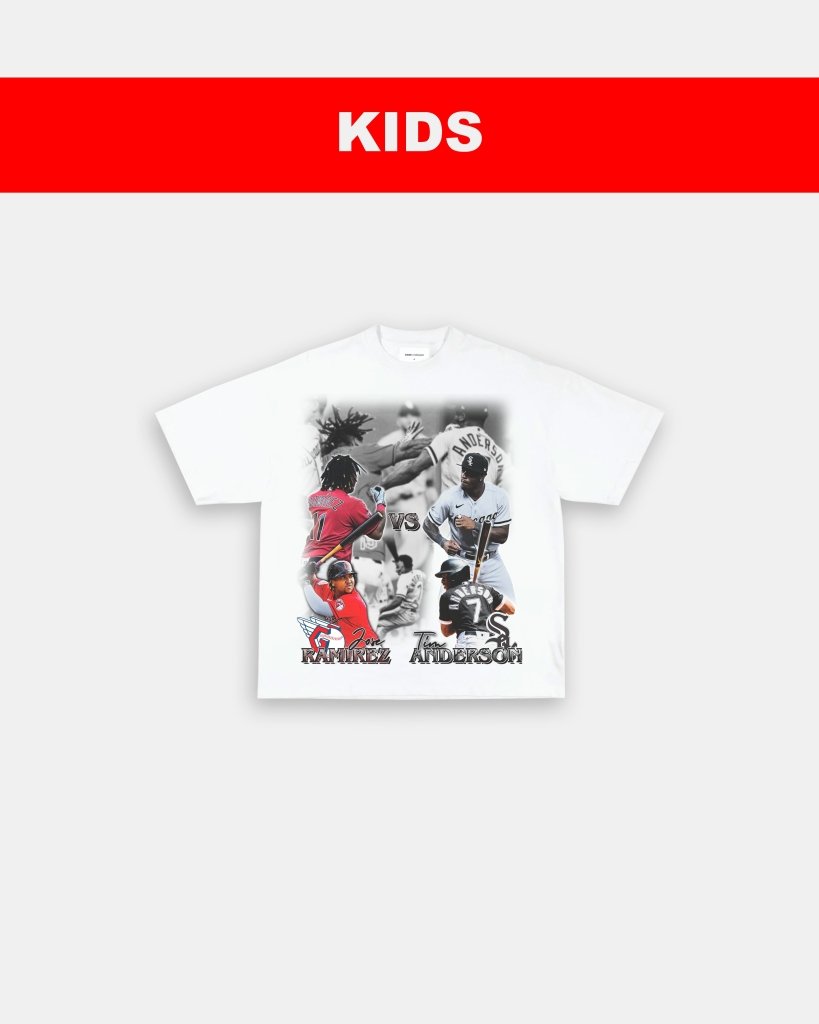 JOSE RAMIREZ VS TIM ANDERSON - KIDS TEE - VIP - GAME CHANGERS TEE