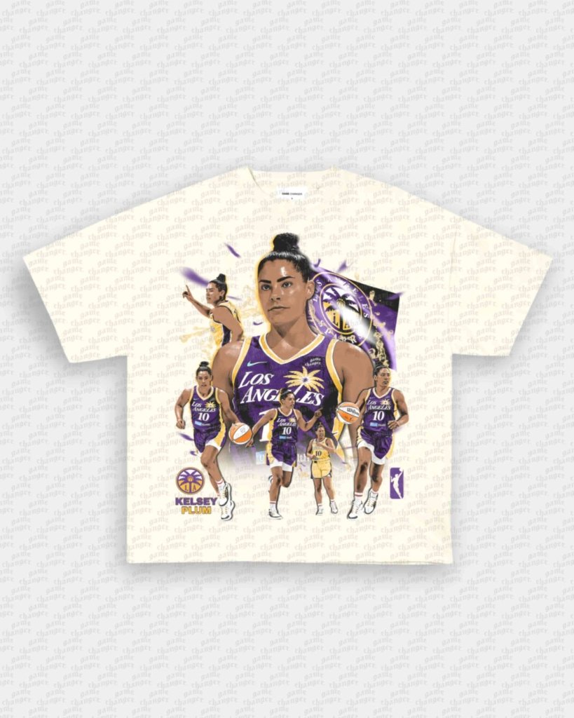 KELSEY PLUM V2 TEE - VIP - GAME CHANGERS - GAME CHANGERS GRAPHIC TEE