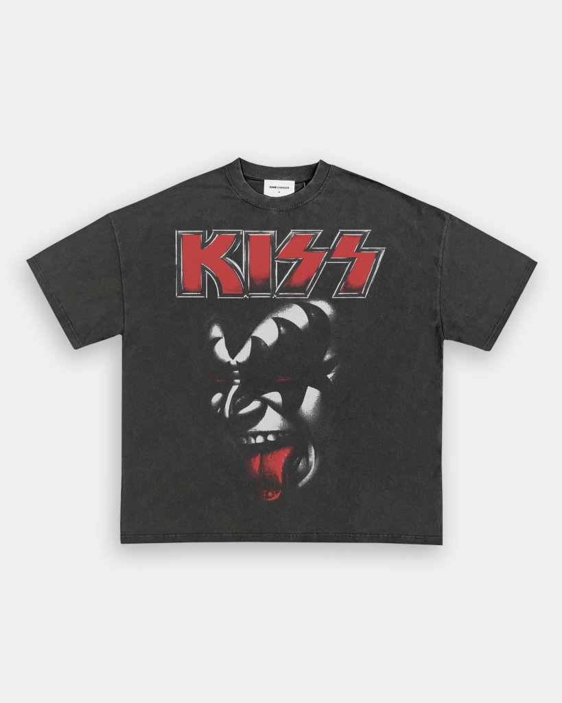 KISS BIG FACE TEE - VIP - GAME CHANGERS - GAME CHANGERS GRAPHIC TEE