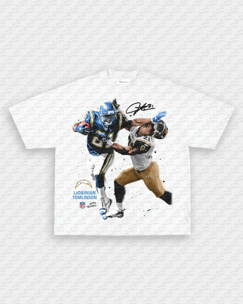 LADAINIAN TOMLINSON V3 TEE - VIP - GAME CHANGERS - GAME CHANGERS GRAPHIC TEE